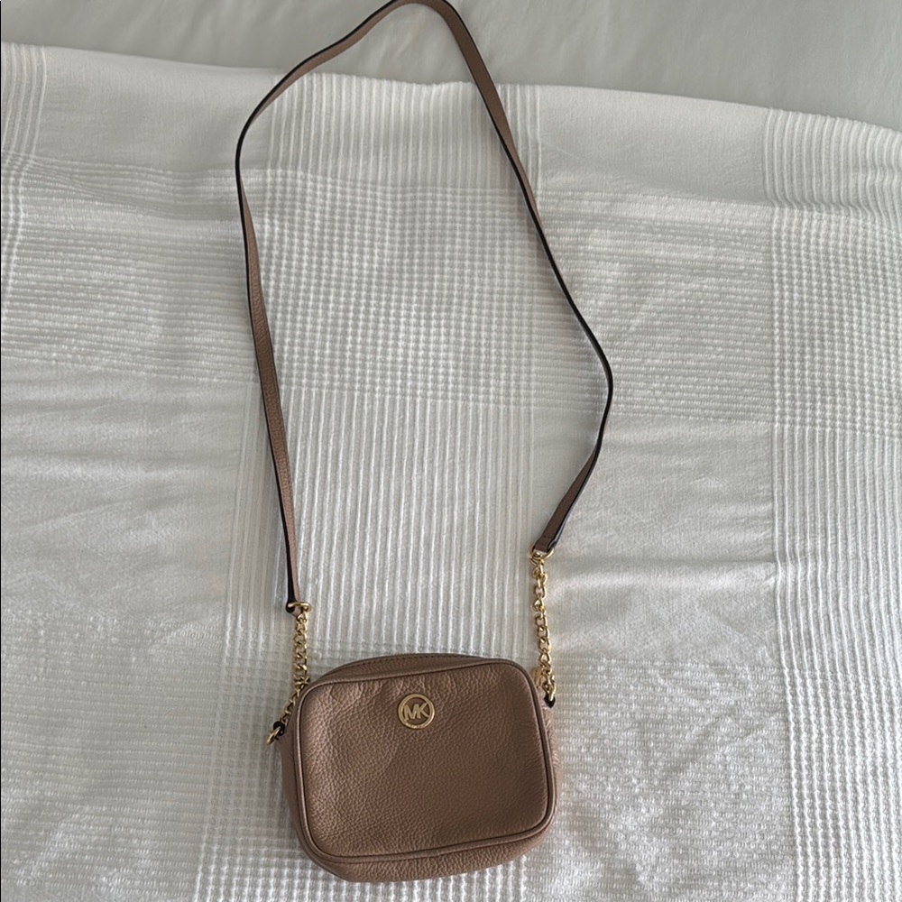Michael Kors Tan Crossbody Bag